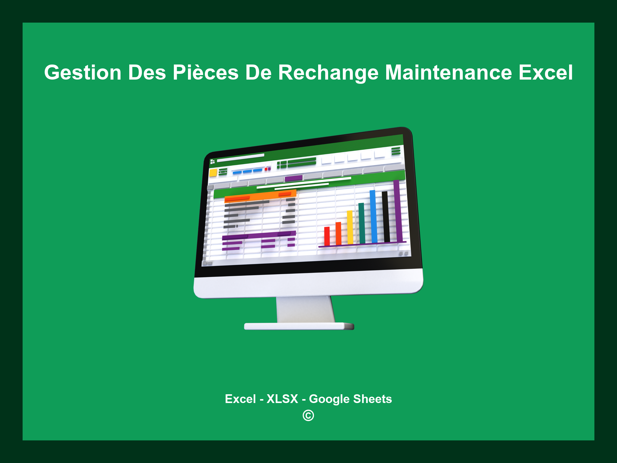 Gestion Des Pièces De Rechange Maintenance Excel