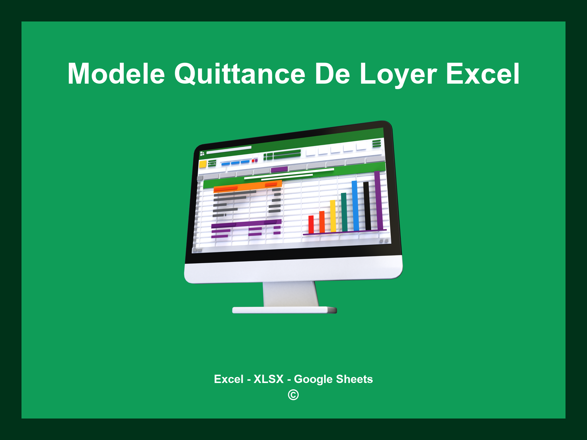 Modele Quittance De Loyer Excel