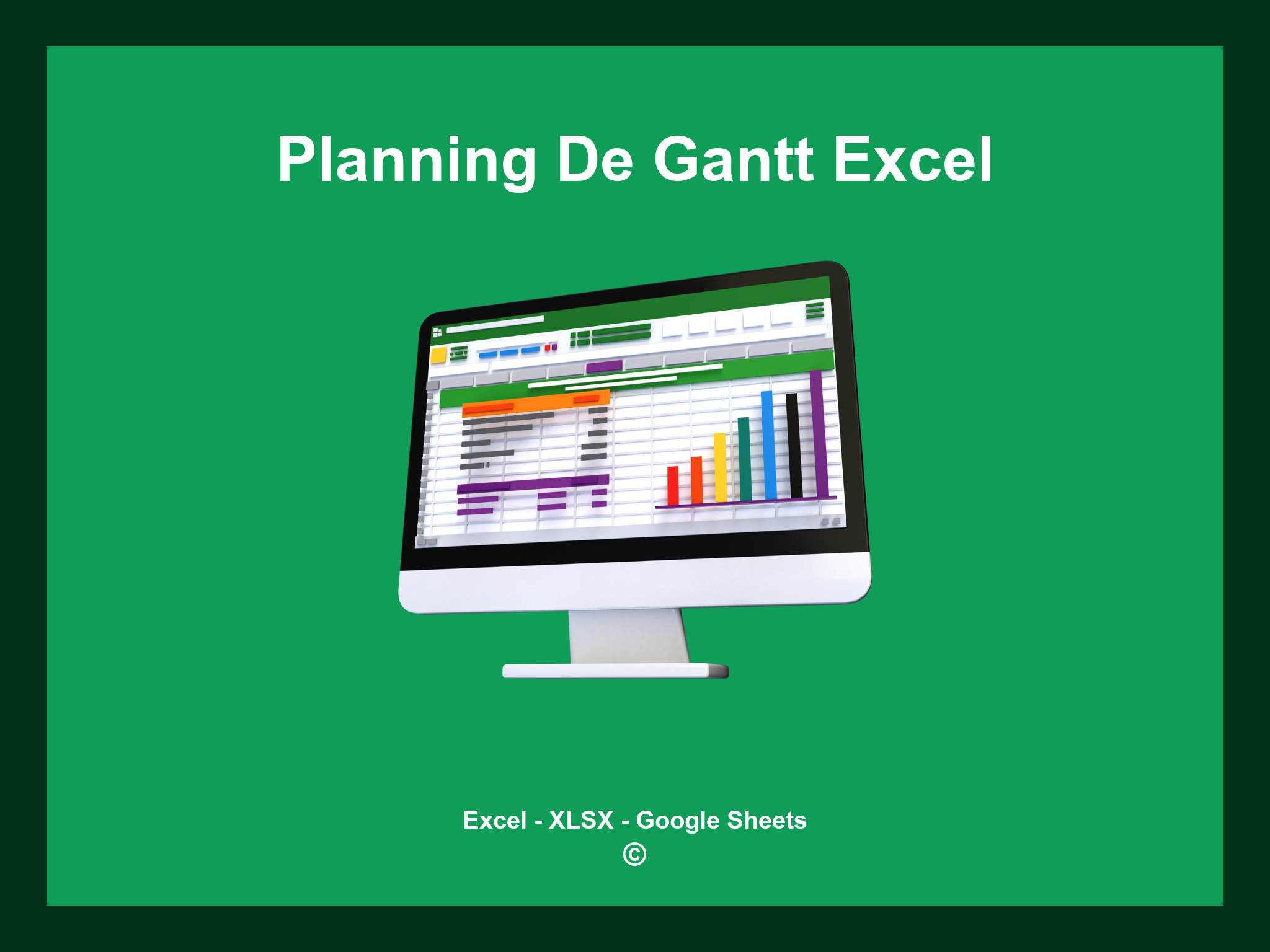 Planning De Gantt Excel