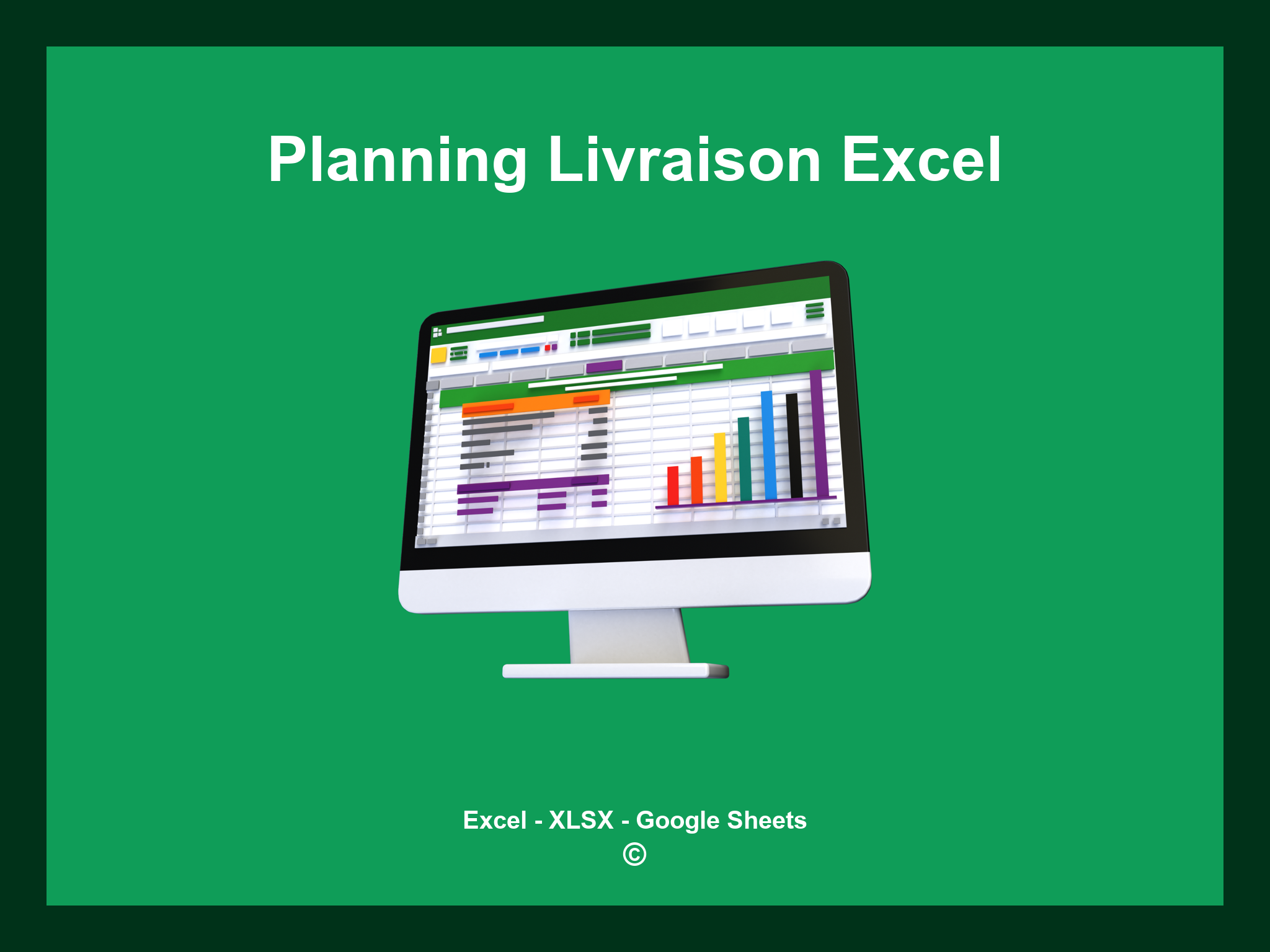 Planning Livraison Excel