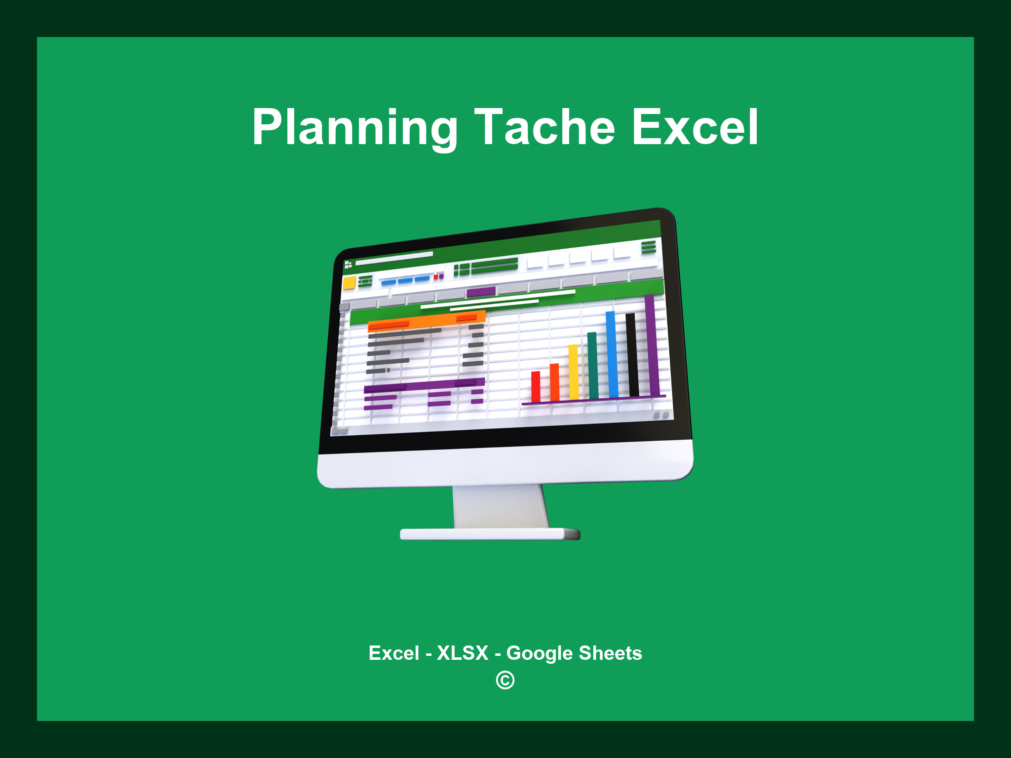 Planning Tache Excel