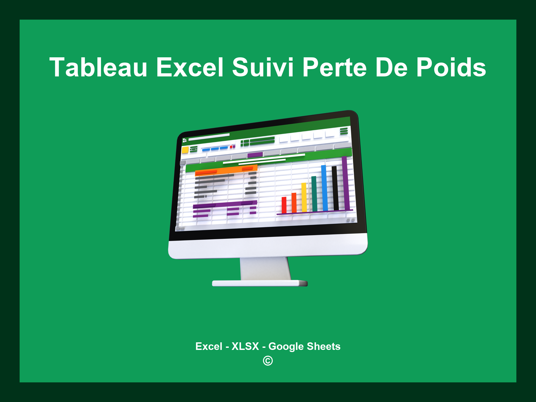 Tableau Excel Suivi Perte De Poids